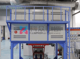 氧化鋁陶瓷噴嘴燒結(jié)爐